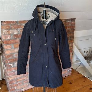 Vintage Tough duck, fleece lined work jacket